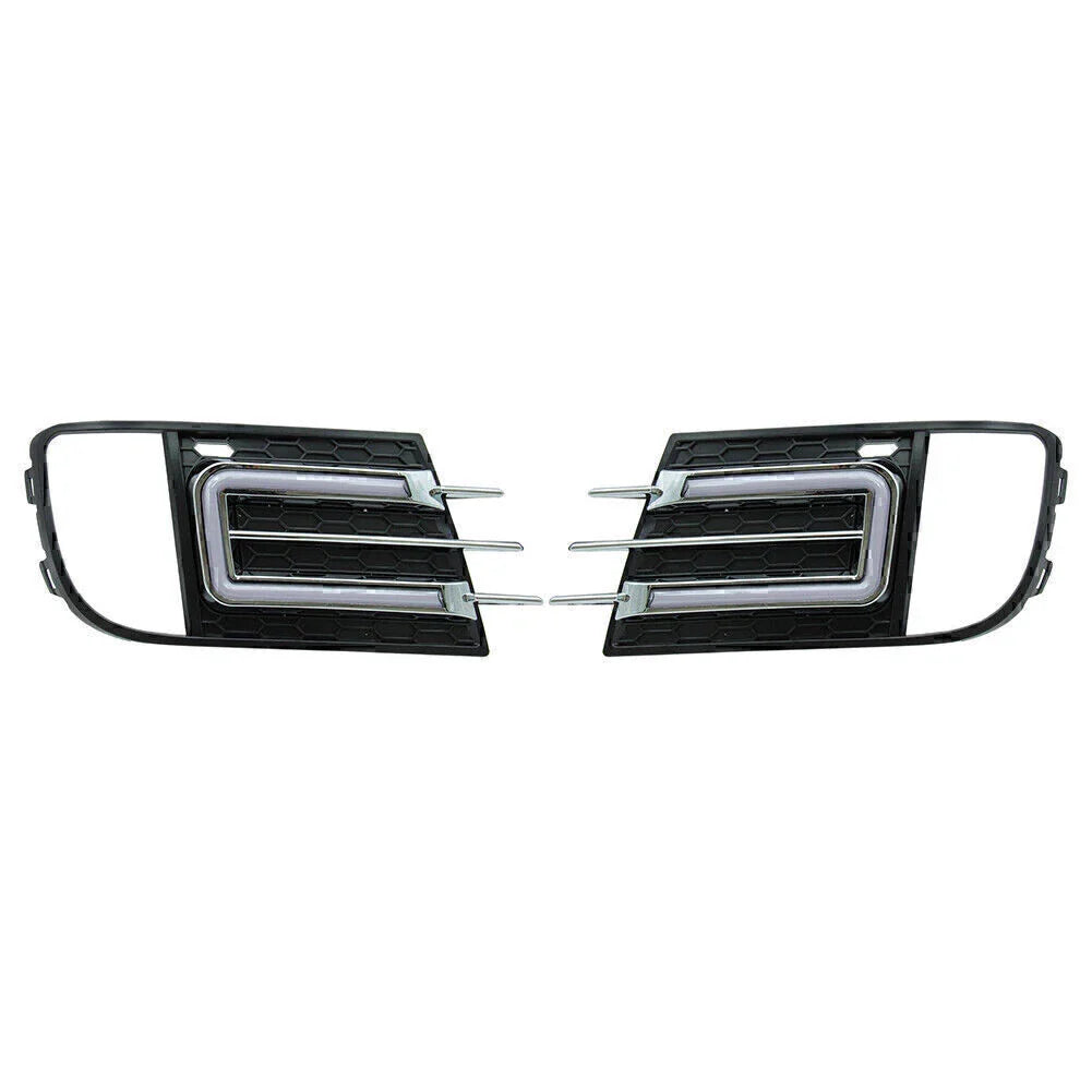 1 Pair LED Front Daytime Running Lights for VW Tiguan (2013-2016)