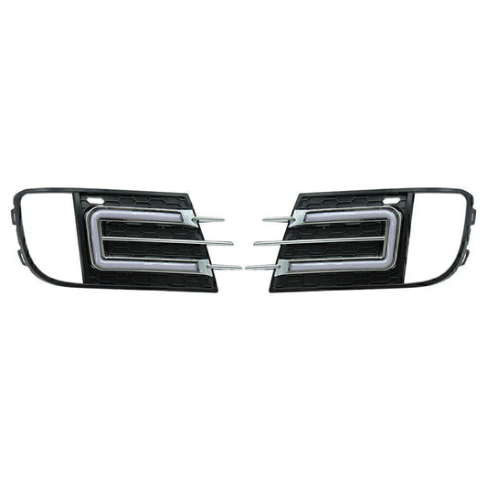 1 Pair LED Front Daytime Running Lights for VW Tiguan (2013-2016)