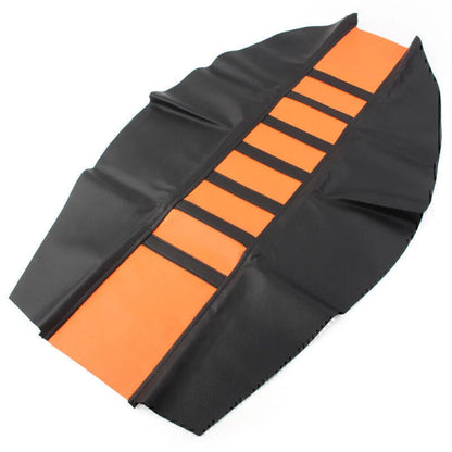 Motorcycle Pro Ribbed Rubber Gripper Soft Seat Cover for Honda, Yamaha, Suzuki