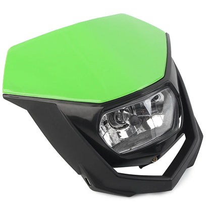Headlight Fairing for Supermoto Dirt Bike - Green