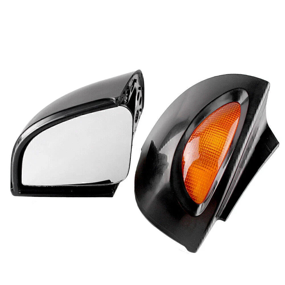 LED Turn Signal Mirrors for BMW R1150RT (2001-2005) Black