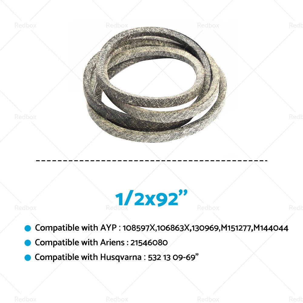 Drive Belt for Husqvarna, Craftsman, Poulan Mowers (1969)