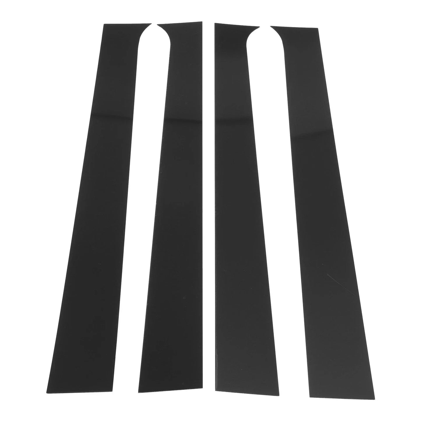 4 x Pillar Window Trim for Dodge Ram (2004-2008) - Black Finish