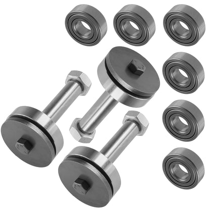 3x Spindle Shaft and Bearings Replacement for John Deere 116H (2012–2018)