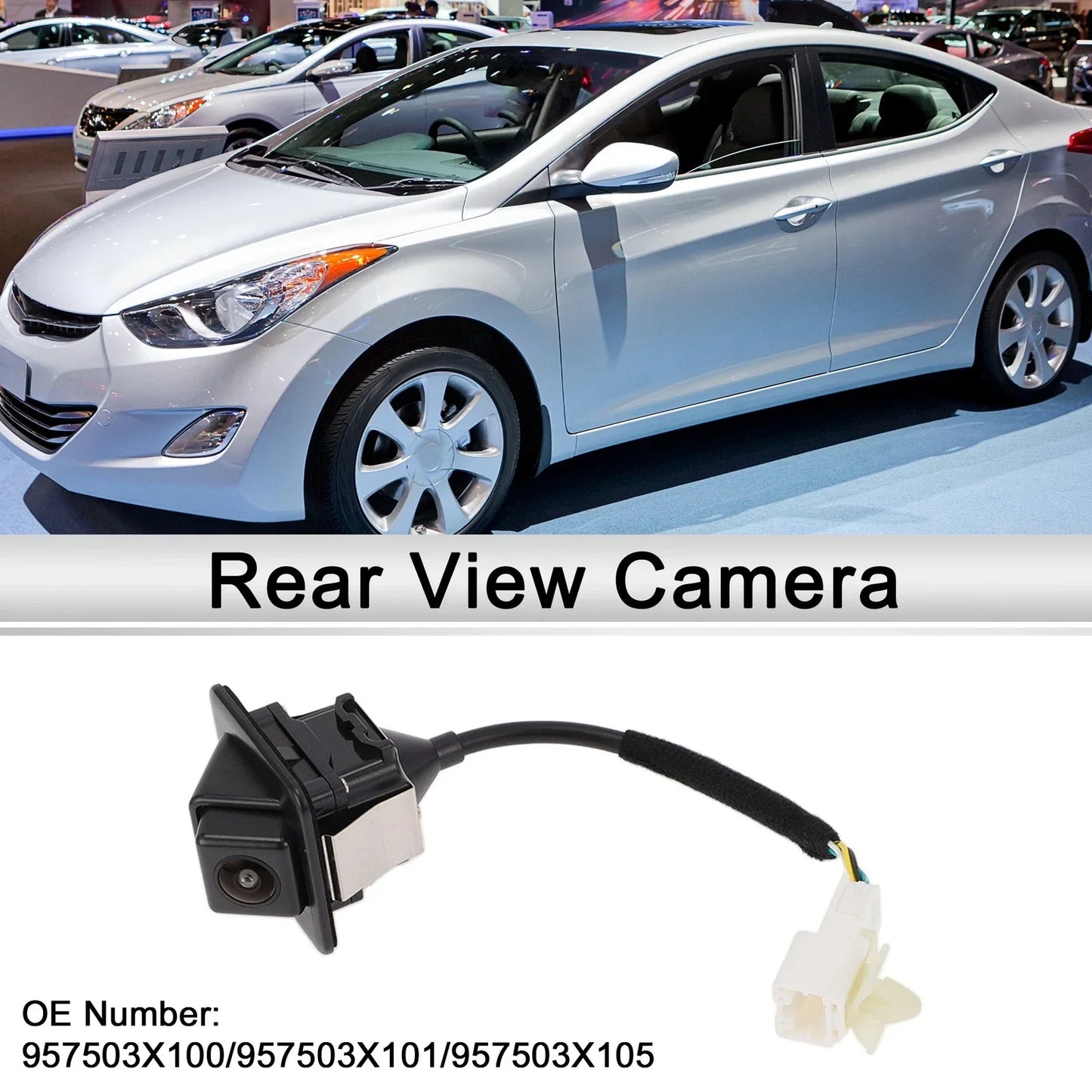 Rear View Camera 120-180 Degree for Hyundai Elantra (2011-2014)