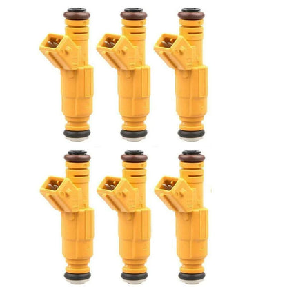 6 x Fuel Injectors for Jeep Cherokee XJ, Grand Cherokee ZG/ZJ, Wrangler TJ/YJ 4.0L