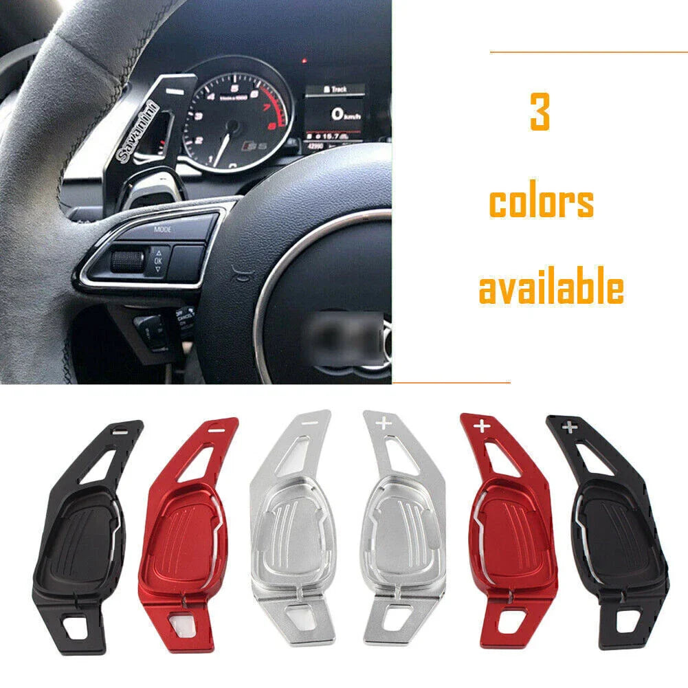 Aluminum Shift Paddle Shifter Extensions for Audi A5/S5/SQ5 (2016)