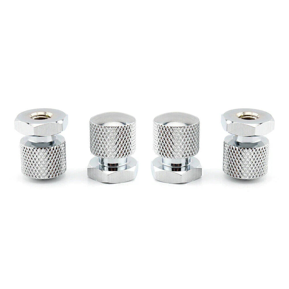 4 x Solo Seat Mounting Nuts 1/4"-20 for Harley Touring (2009-2023)