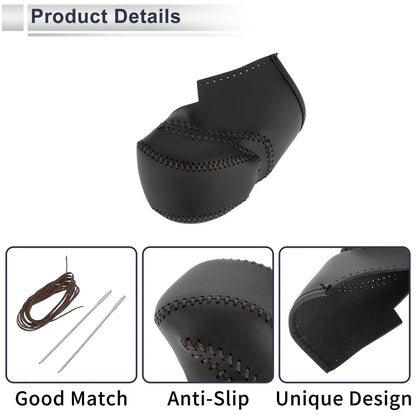 Car Gear Shift Knob Cover for Honda Accord (2013-2017) - 1 x Black Brown