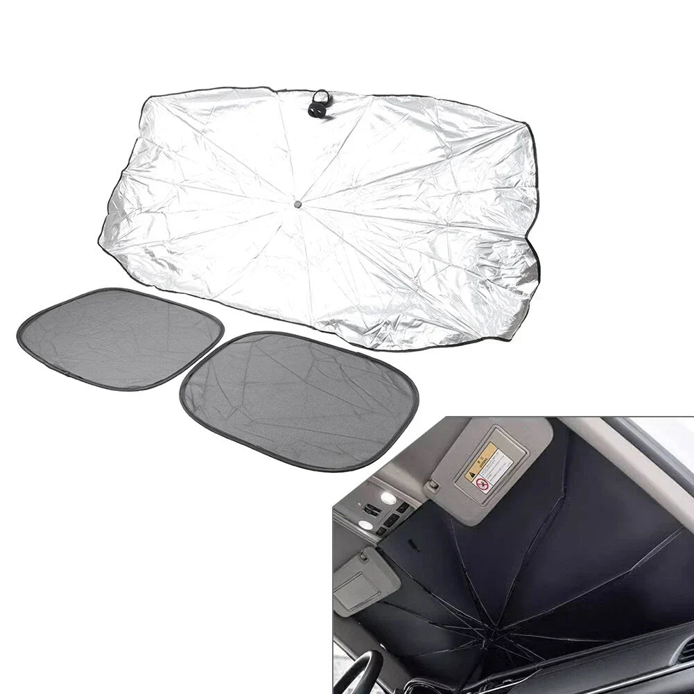 Foldable Windshield Sunshade Umbrella Cover for Auto Front Window