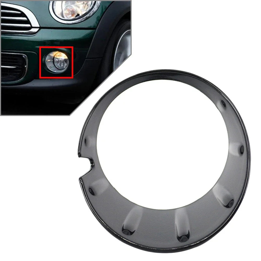 Left Side Fog Light Lamp Ring Cover for BMW Mini Cooper R55 R56 R57 R58 R59 (2007-2015)