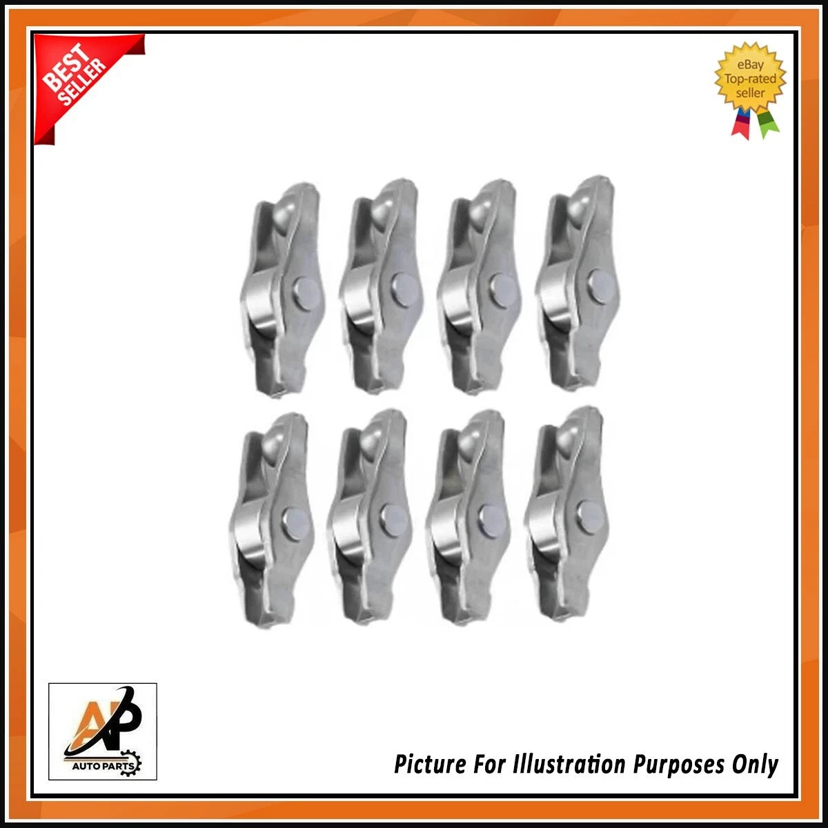 Engine Rocker Arms Kit Replacement 16 Piece for BMW Diesel N47 B47 (2011–2020)