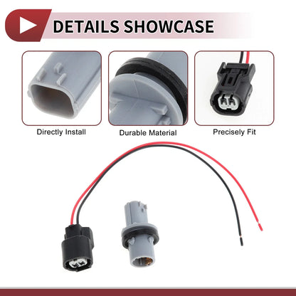Marker Lamp Bulb Socket Wiring for Honda Accord Civic CR-V (2003-2023)
