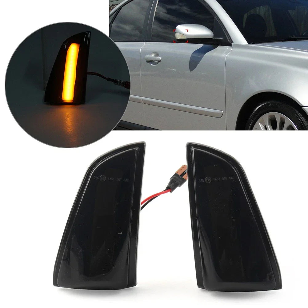 LED Dynamic Turn Signal Lights for Volvo S40 V50 C70 (2004-2013)