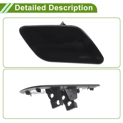 Washer Nozzle Cover for Porsche Cayenne 92A 2015-2017 Black