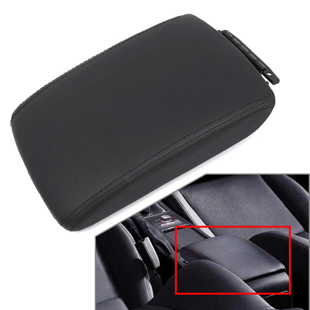 Leather Center Console Armrest Cover for Subaru Impreza