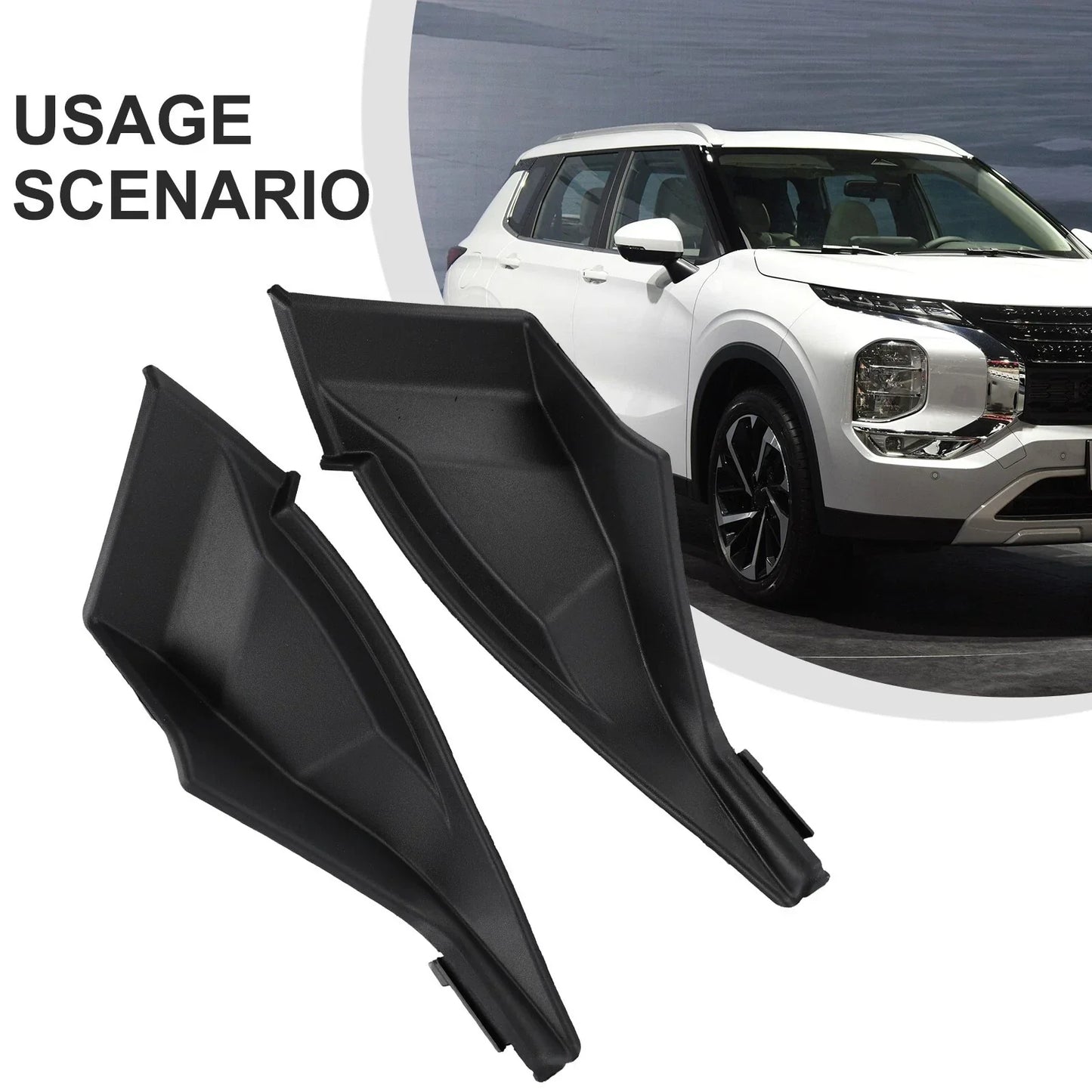 Front Windshield Corner Trim Cover
