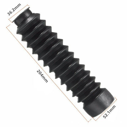 Black Front Fork Dust Boots for Honda CG125 Dirt Bike