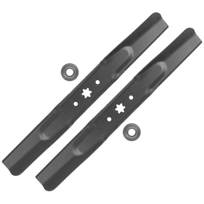 Deck Blades with Nuts Replacement for Cub Cadet RZT42 XT1-LT42 XT2-LX42 (2015–2015)