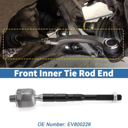 2 x Front Inner Tie Rod End Links for Honda Odyssey (2005-2010)