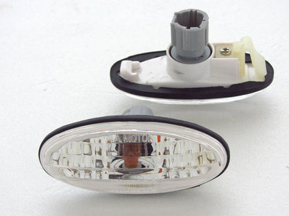 Crystal Guard Side Turn Signal Lights for Nissan Navara D22 (1997-2005)