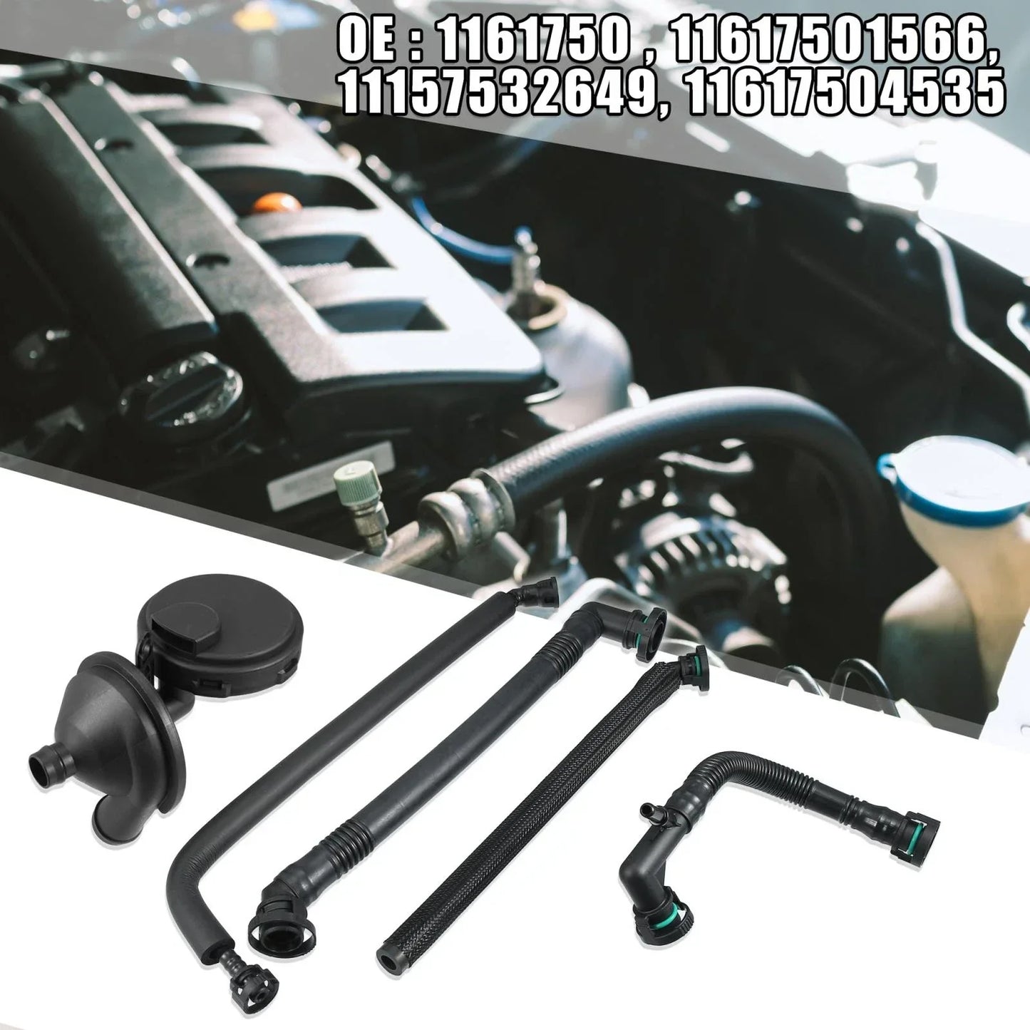 PVC Engine Crankcase Vent Valve for BMW X3 Z3 Z4 (2000-2016)