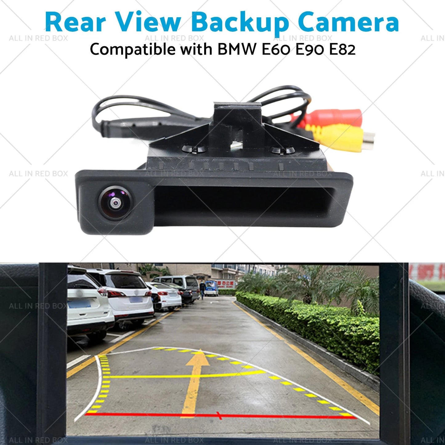 Rear View Backup Camera for BMW E60 E90 E82 E70 E71 E84 E91 E92 E93 (2007-2013)