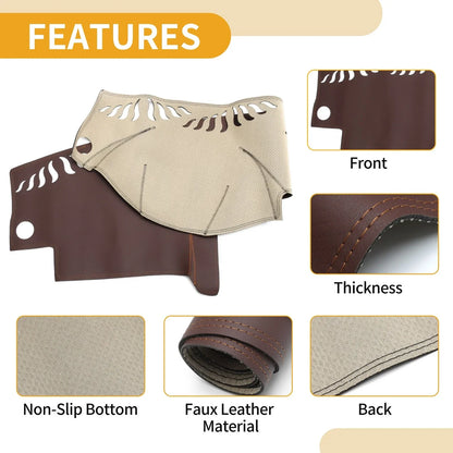 Dashboard Cover Mat for Mercedes C-Class W204 2008-2011 - Brown