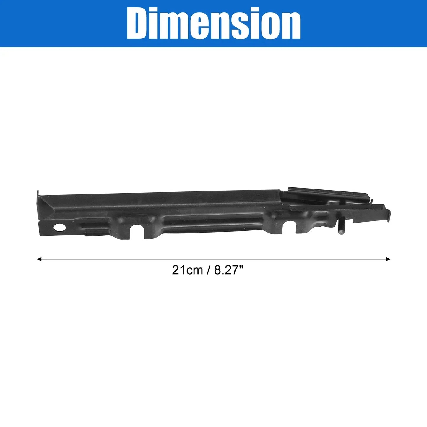 Front Left Upper Bumper Cover Support Bracket for Mercedes-Benz CLK63 (2007-2009)
