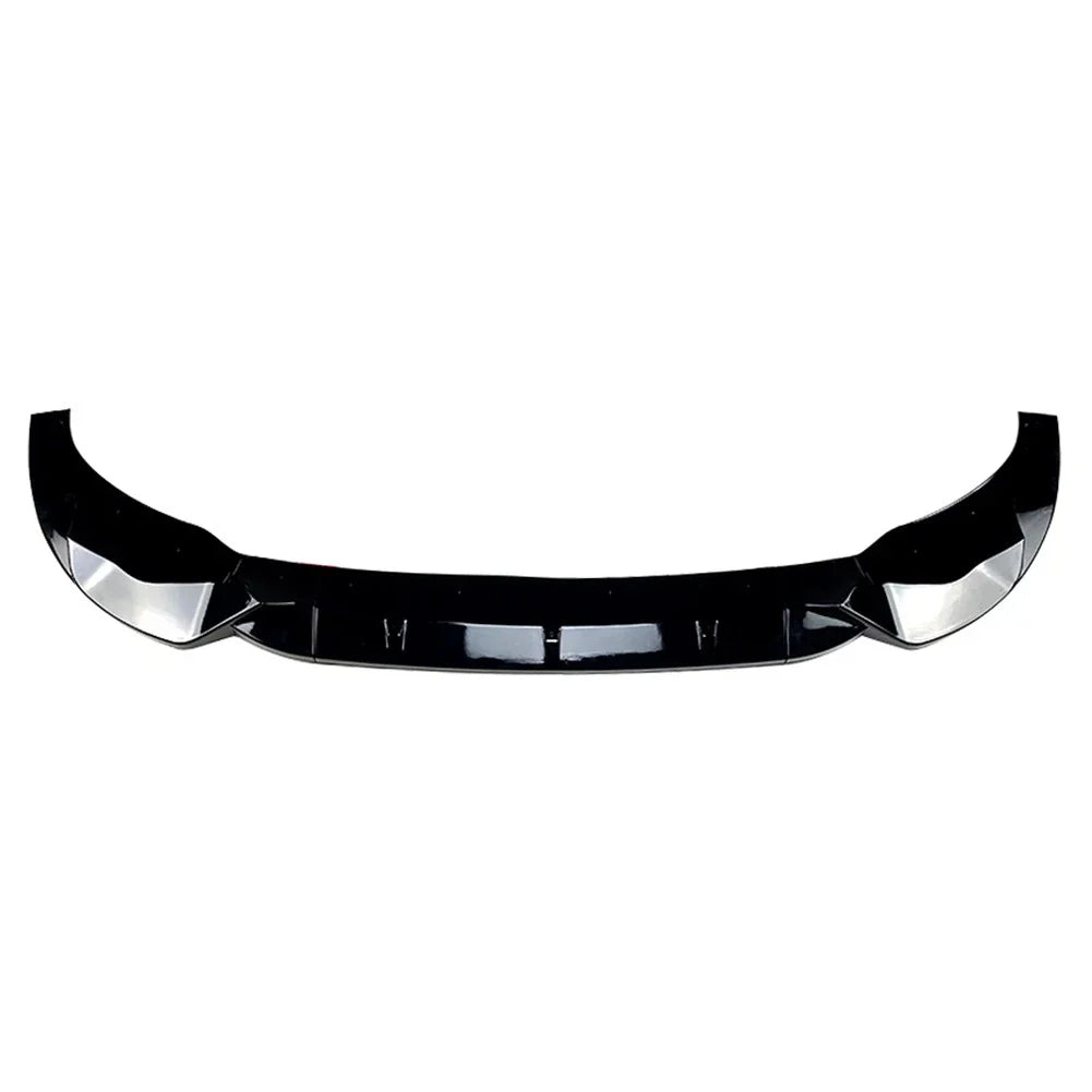 Front Bumper Lip Splitter for BMW X3 X4 2018-2021 Glossy Black