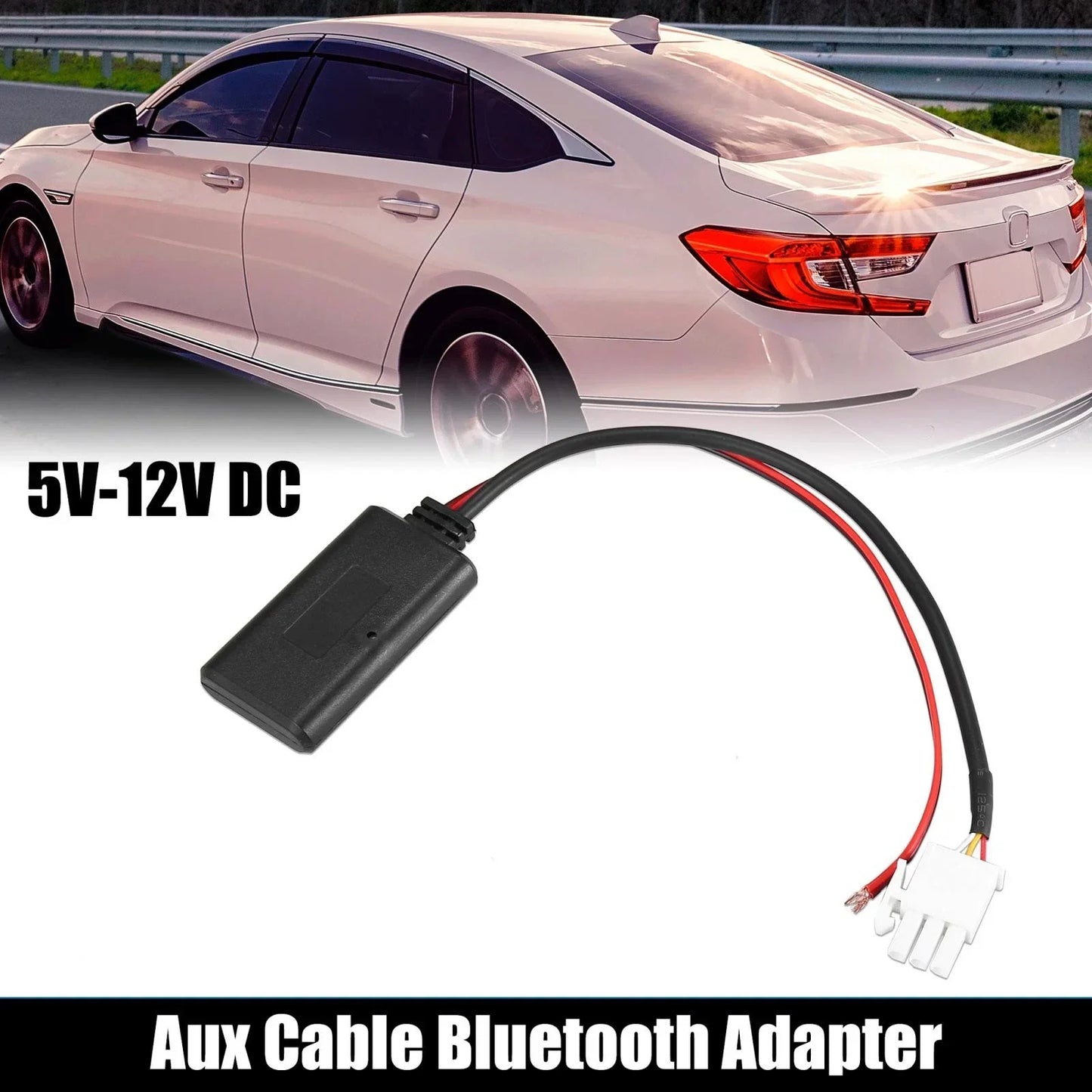 Bluetooth Audio Stereo Aux Cable for Honda GL1800 Goldwing (2001-2023)