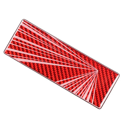 Carbon Red Trunk Emblem Decal for Tesla Model 3, Y, X (2017-2023)