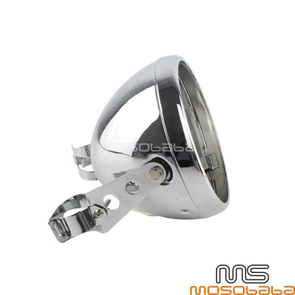 7" Round LED Headlight Mounting Housing for Harley & Honda