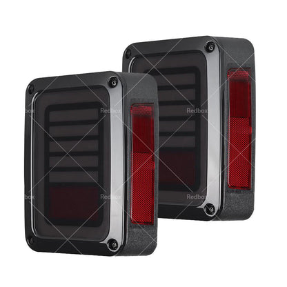 Smoked LED Tail Light Lamps for Jeep Wrangler JK (2007-2017)