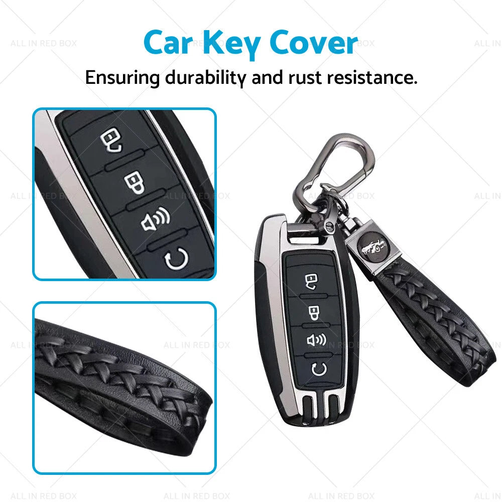 Remote Key Fob Case Cover for Great Wall GWM Cannon X L Dual Cab