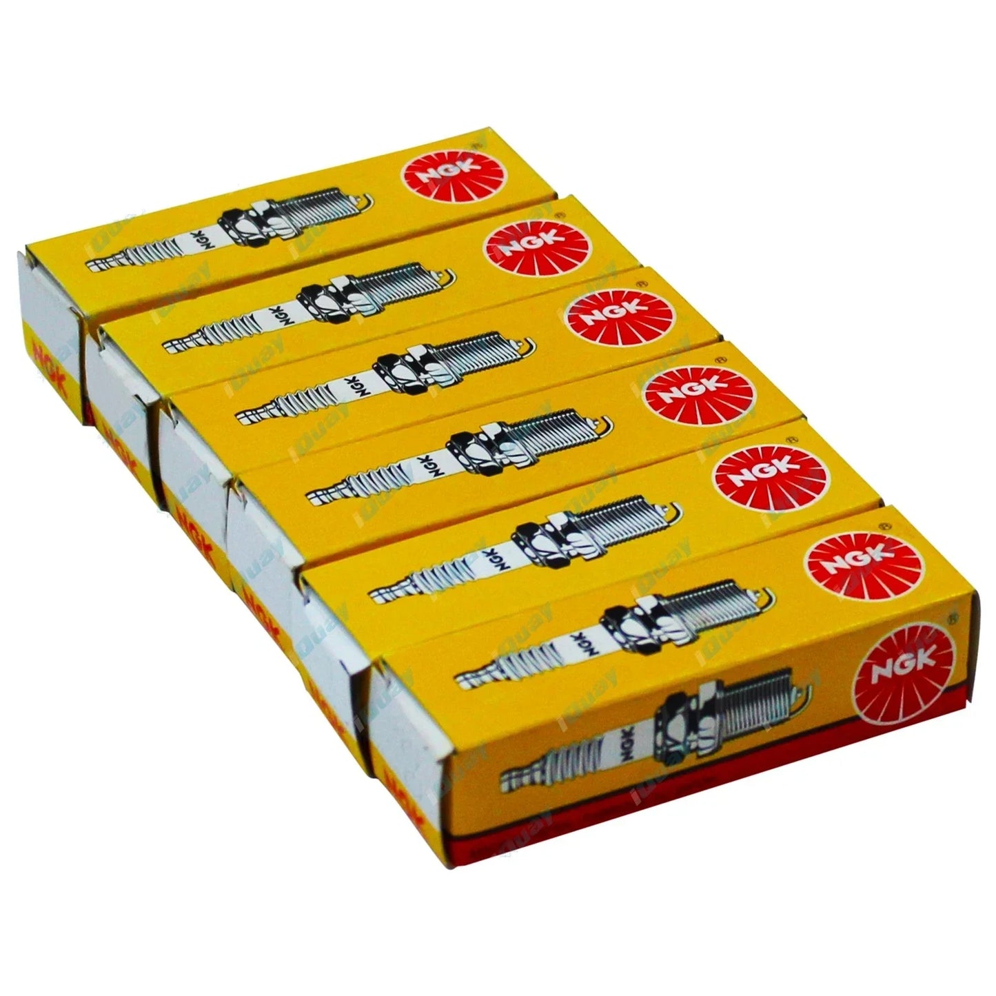 6 NGK Spark Plugs for Patrol G60 GQ MQ MQ MK 6cyl 4.0L 4.2L P P40 TB42S 1973~94