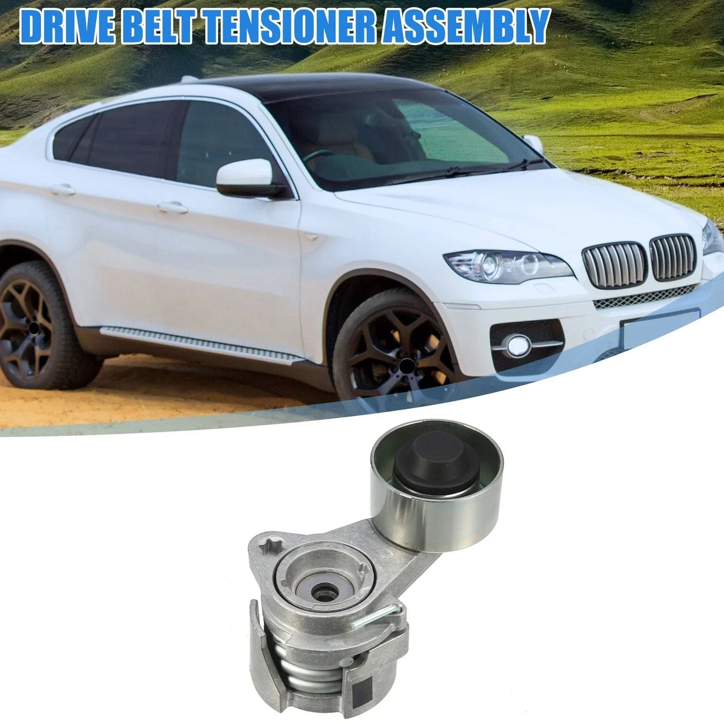 Drive Belt Tensioner Assembly for BMW F01 740i F02 E71 (2009 - 2015)
