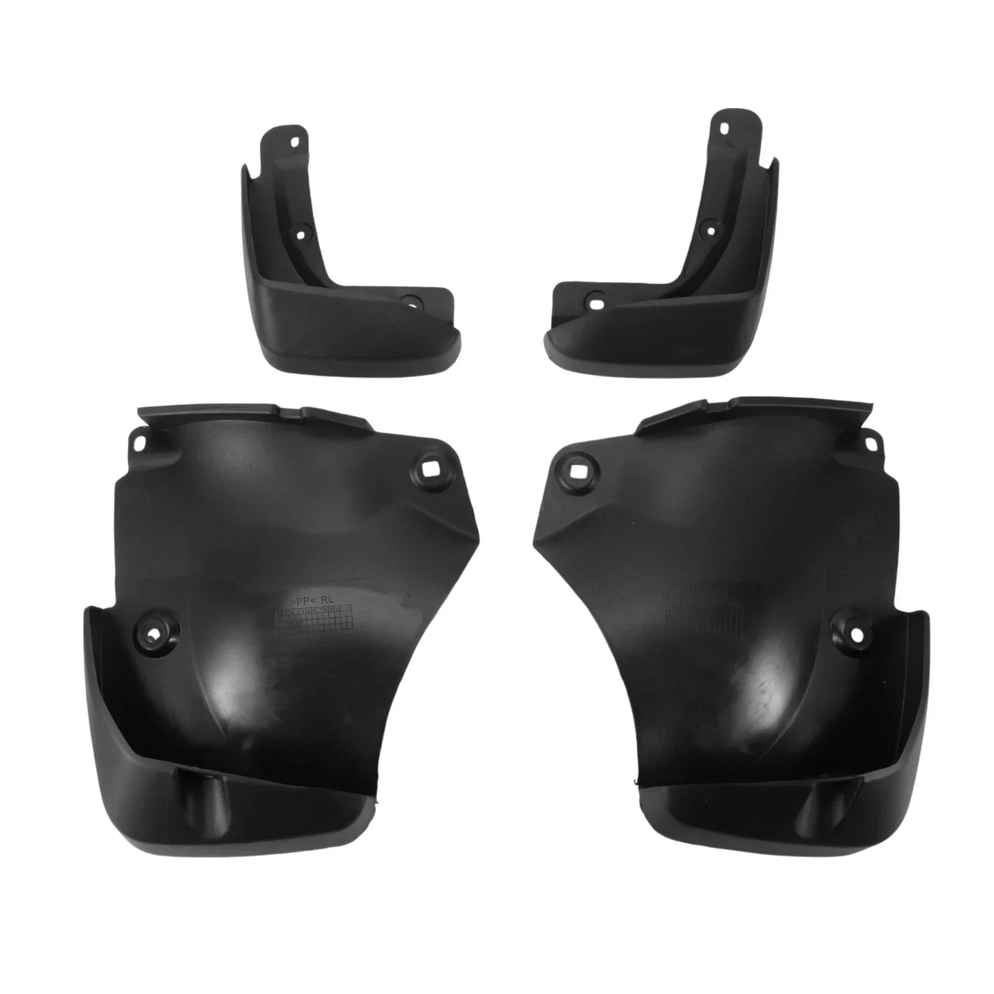 Mud Flaps Splash Guards 2 x Front & Rear for Honda BRV (2015-2021)
