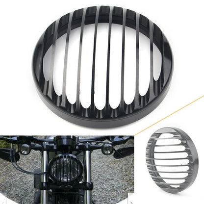 5 3/4" CNC Headlight Grill Bezel Cover for Harley Sportster XL883 XL1200 (2004-2023)