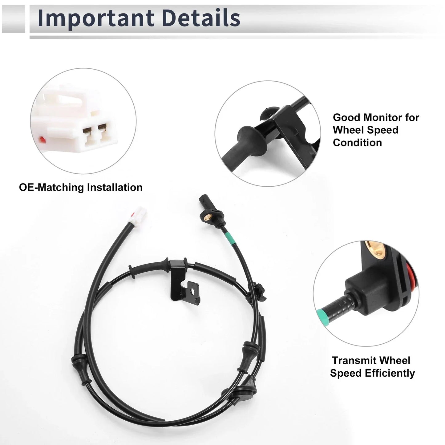 ABS Wheel Speed Sensor for Hyundai Veloster (2012-2017)
