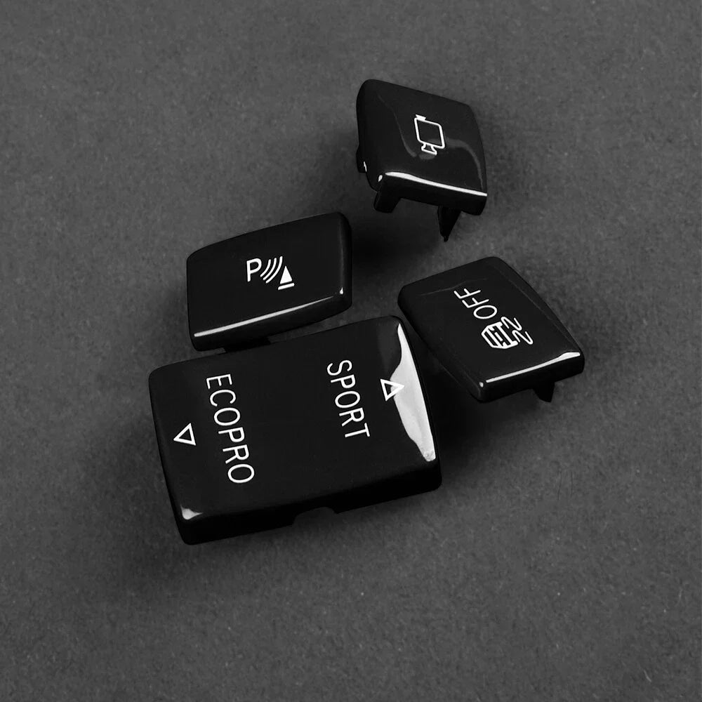 4Pcs Gear Shift Button Covers for BMW 1 2 3 4 Series (F20-F23)