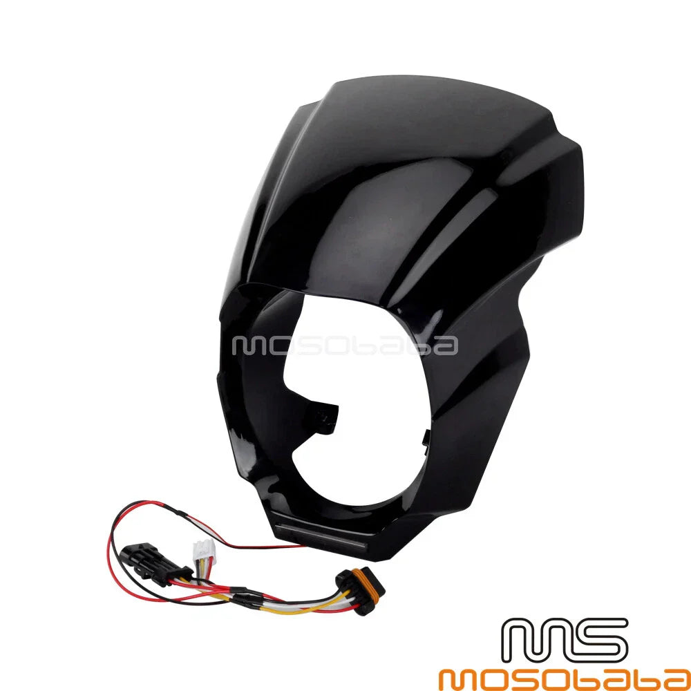 LED Day Running Light Headlight Fairing for Harley Softail Breakout (2018-2022)