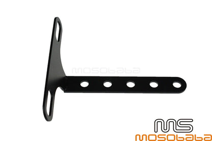 Black Adjustable Headlight Mount Bracket for BMW Harley Sportster Chopper Bobber