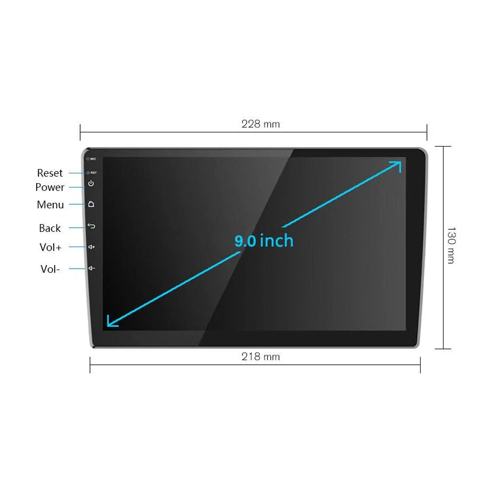 Android 11 Carplay GPS Stereo Head Unit for Nissan Navara (2005-2012)