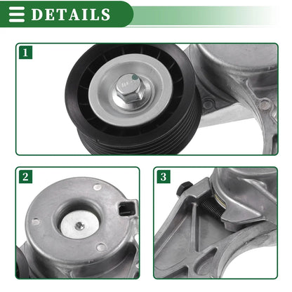 Engine Belt Tensioner Pulley Assembly for Volkswagen Touareg (2004-2016)