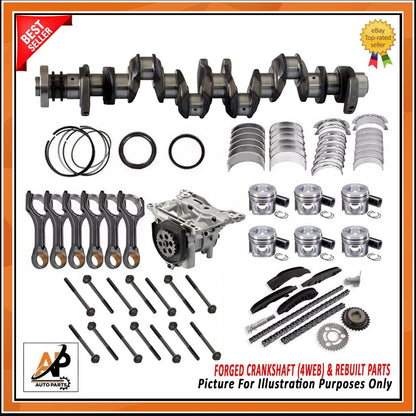 Forged Crankshaft Replacement for BMW X3 X5 X6 3.0D (2011–2016)