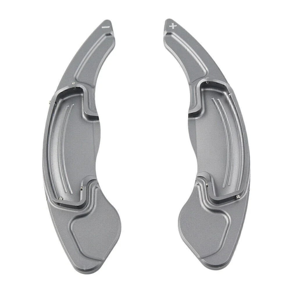 Gray Steering Wheel Shift Paddle Shifter Trim Cover for Acura MDX (2013-2018)