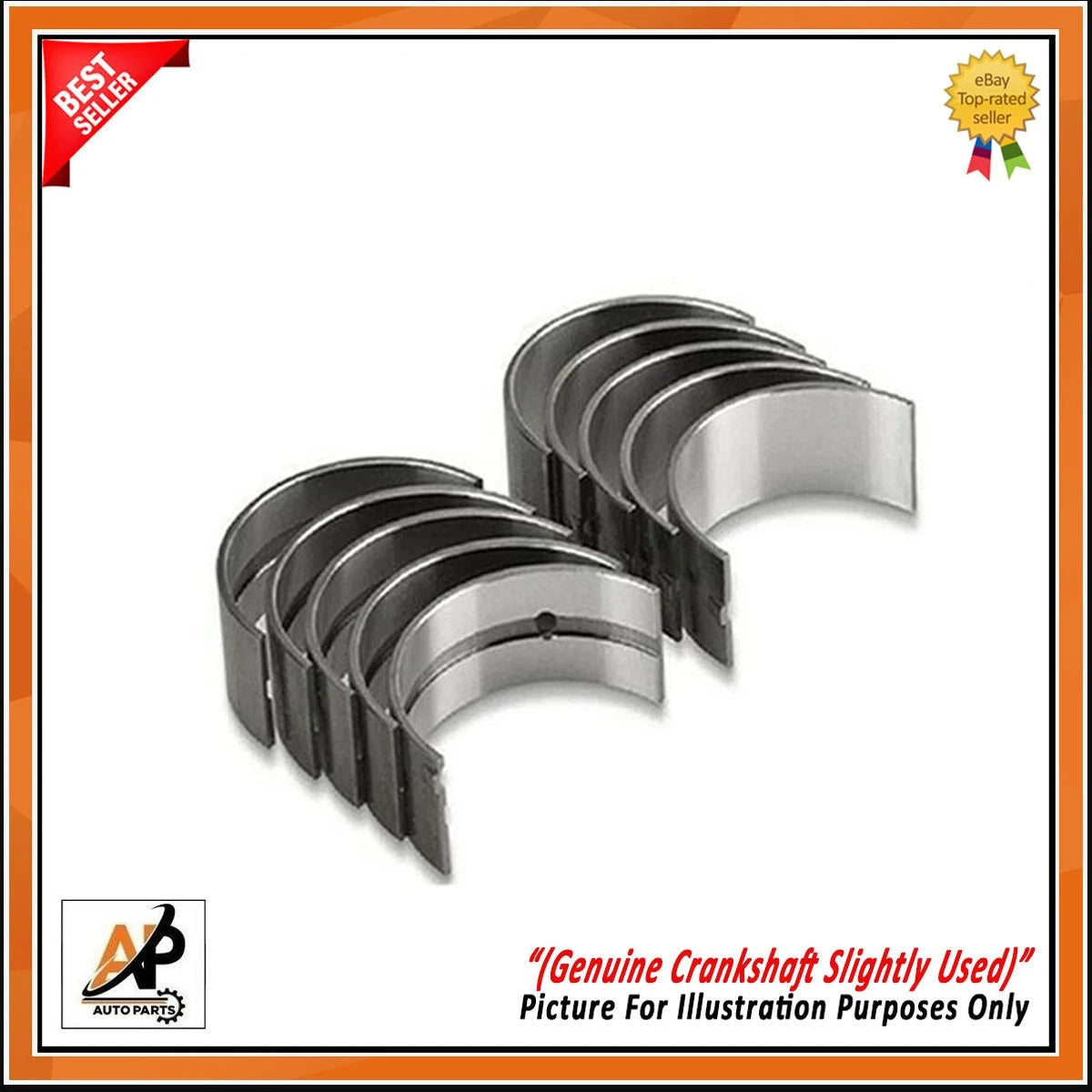 Genuine Crankshaft with Bearings for Peugeot Boxer 2.2 BlueHDi (2014–2020)