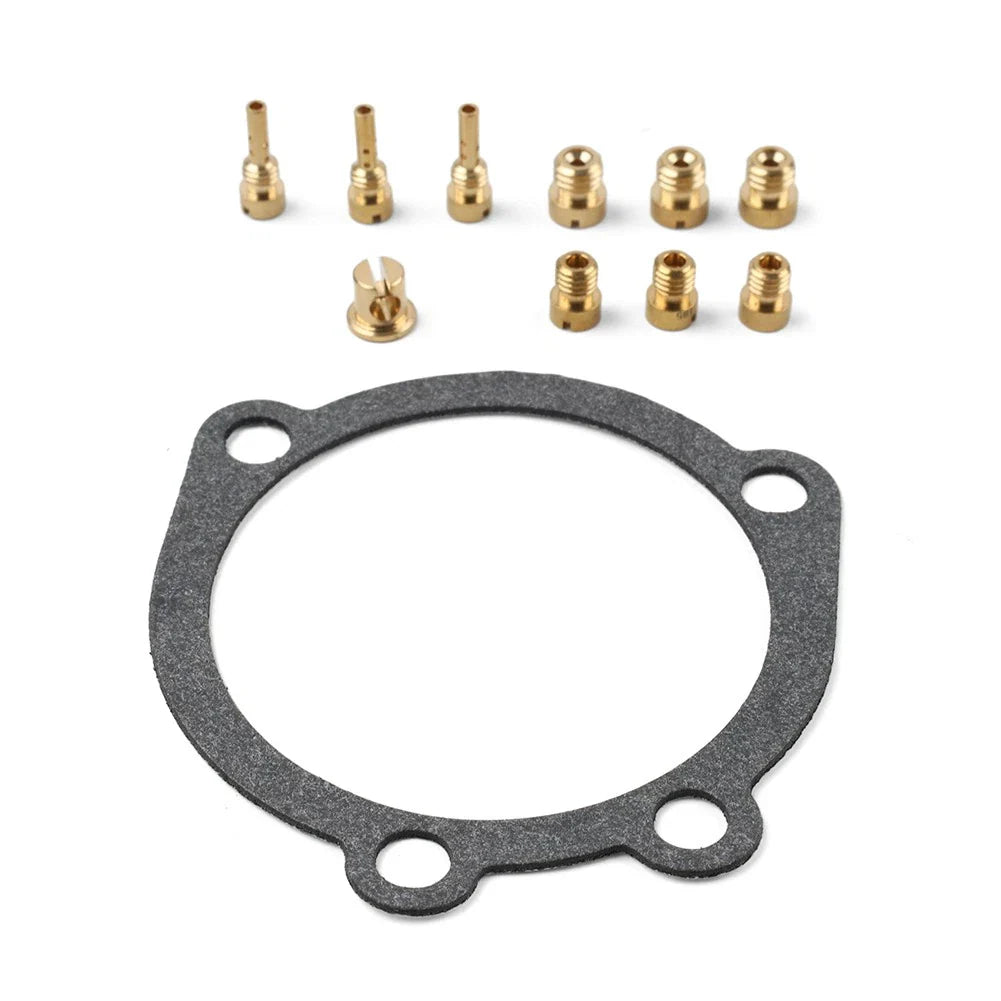 Jet Kit Main & Pilot Jets Gasket for Harley-Davidson CV40 Carb