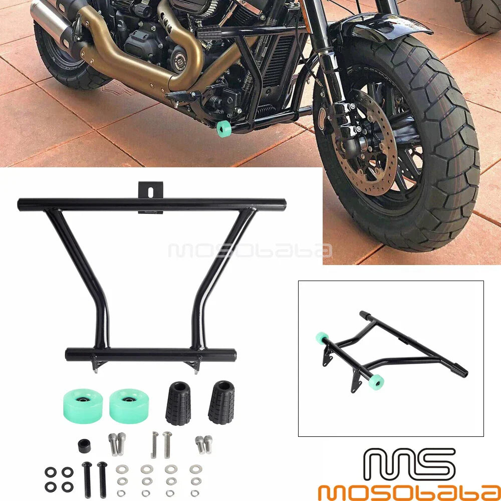 Crash Bar Engine Guards for Harley Softail Street Bob Low Rider Fat Bob